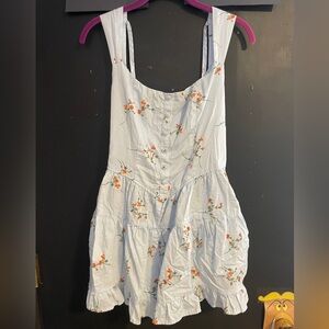 Floral button down Romper